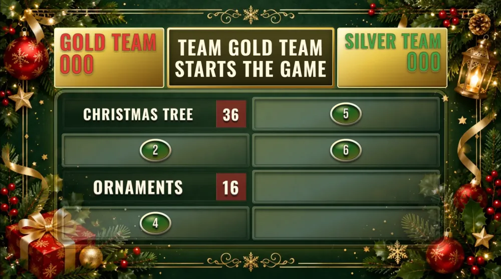 TV board — Christmas