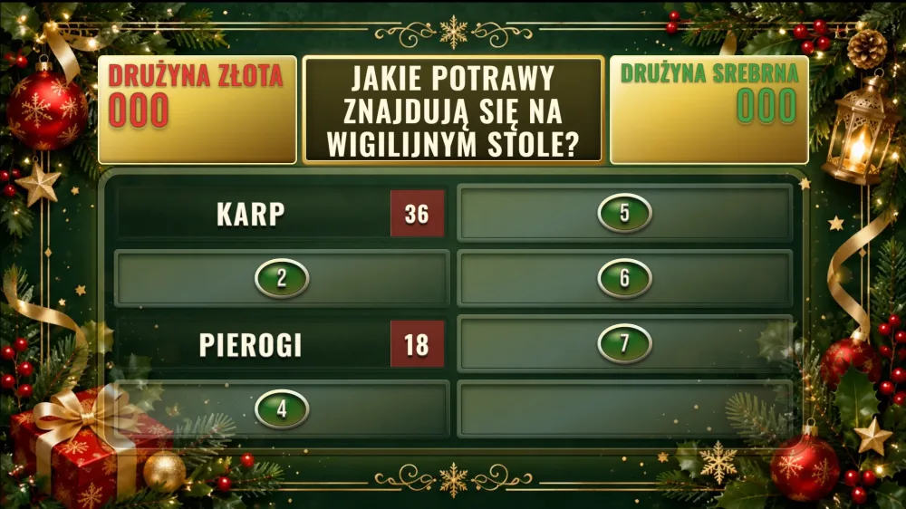 Tablica TV — Boże Narodzenie